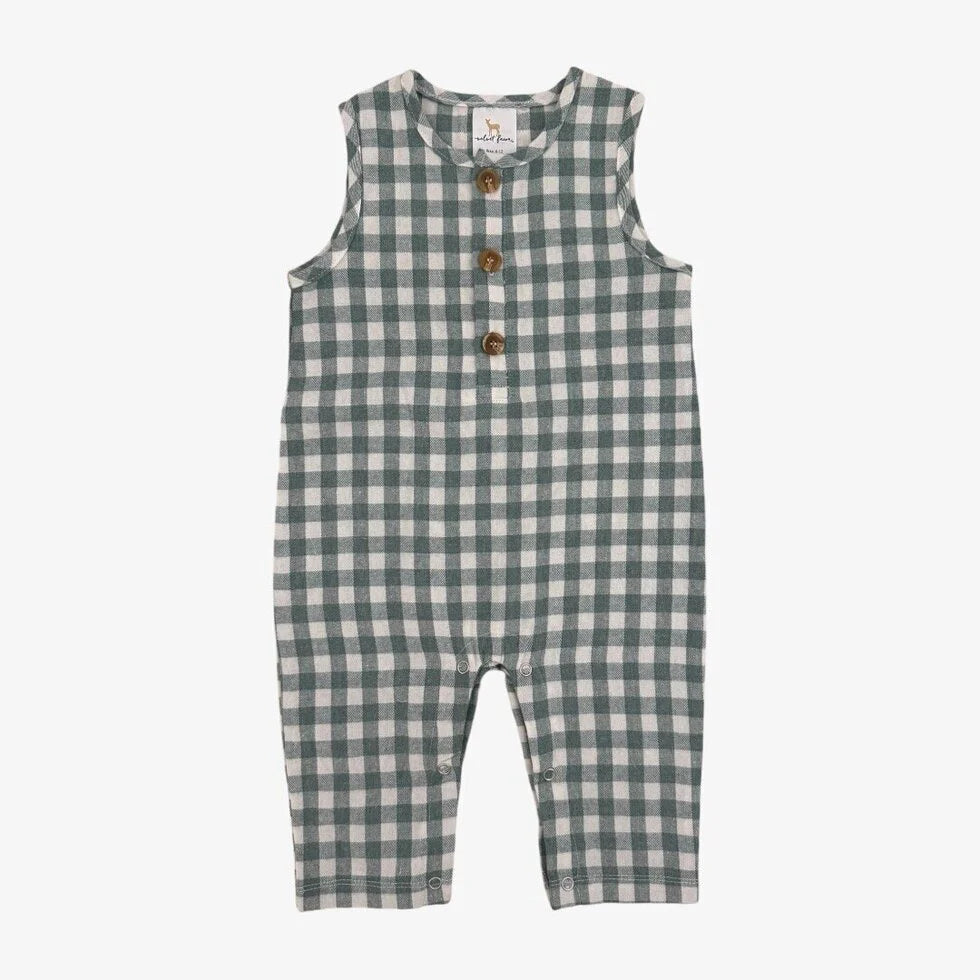 Velvet Fawn Cruz Jumper | Green Plaid