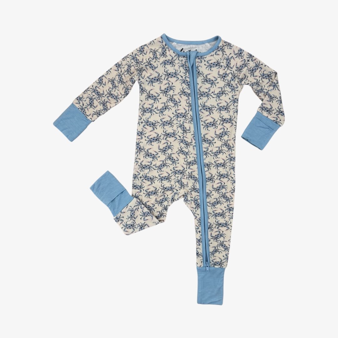 Velvet Fawn Tide & Tangle Zipper Bamboo Pajamas