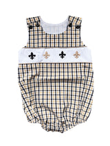 Saints Smock Plaid Bubble