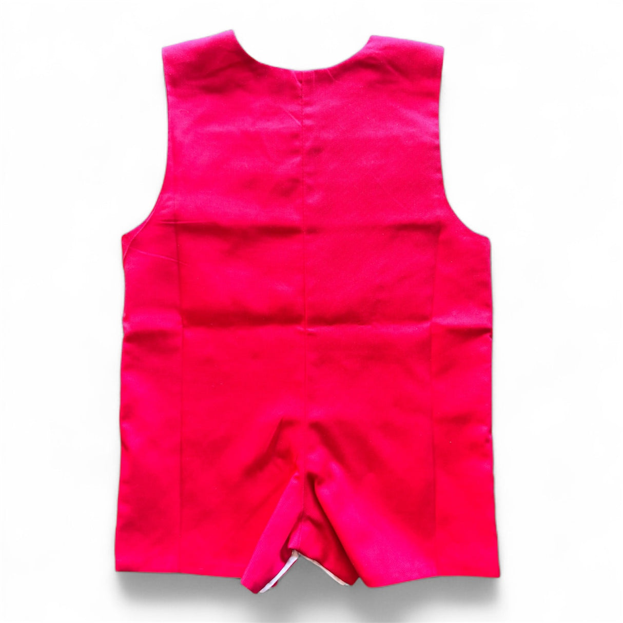 Pete Gingerbread Smock Green Red Shortall