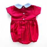 Blake Gingerbread Smock Red Bubble