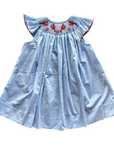 Lulu Bebe Crawfish Smock Bishop Dress | 26 Collection
