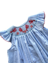 Lulu Bebe Crawfish Smock Bishop Dress | 26 Collection