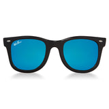 WeeFarers Polarized Children's Sunglasses | Black with Ocean Blue
