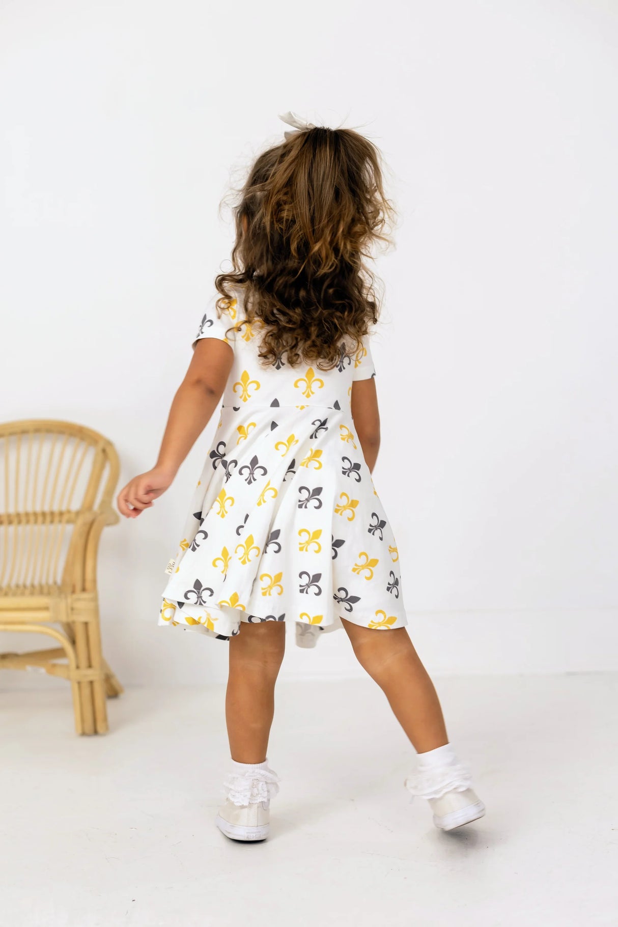 ntrl co.Who Dat Twirl Dress Set
