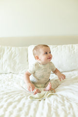 Southern Slumber Sage Toile 2-Piece Bamboo Pajama Set