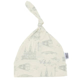 Southern Slumber Sage Toile Bamboo Knotted Hat