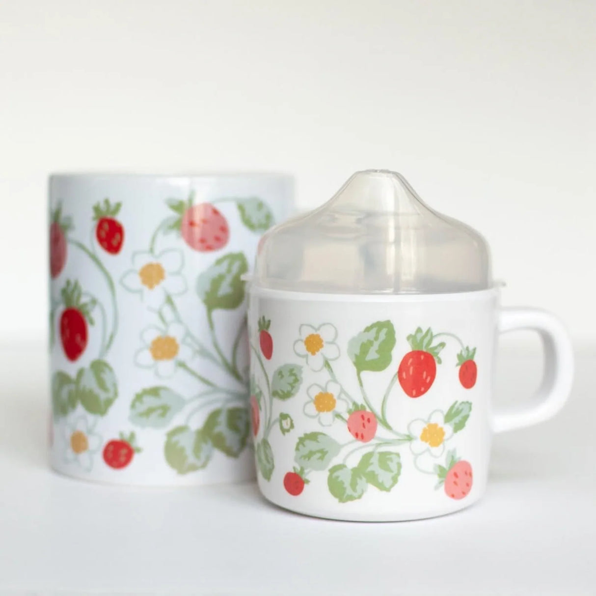 Helmsie Strawberry Mama & Me Cup Set