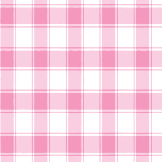 Sugar Bee Clothing Baby Pink Soft Gingham Hooded Bath Towel