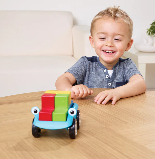 Smart Toys Smart Car 5x5 Wooden Puzzle Game and Toy