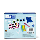 Tiger Tribe Bath Faces with Crayons Bath Art Set