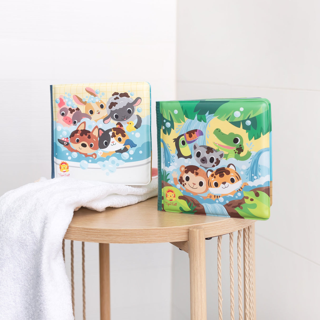 Tiger Tribe Bath Book - Messy Jungle