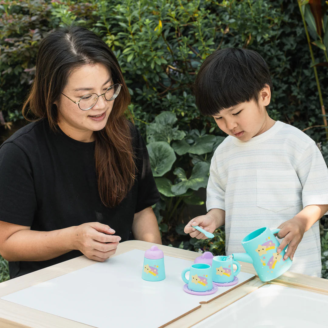 Tiger Tribe Silicone Tea Set - Starlight Party