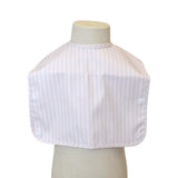 TRVL Design Best Bib Coated Foldable Pocket Bib | Pimlico Stripe Pink