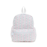 TRVL Design Mini Coated Backpack | Ribbon Floral Pink