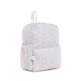 TRVL Design Mini Coated Backpack | Ribbon Floral Pink