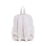 TRVL Design Mini Coated Backpack | Ribbon Floral Pink