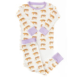Uptown Baby Tiger Bamboo 2-Piece Pajama Set
