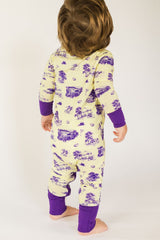 Southern Slumber Tiger Toile Double Zipper Bamboo Sleeper