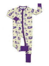 Southern Slumber Tiger Toile Double Zipper Bamboo Sleeper