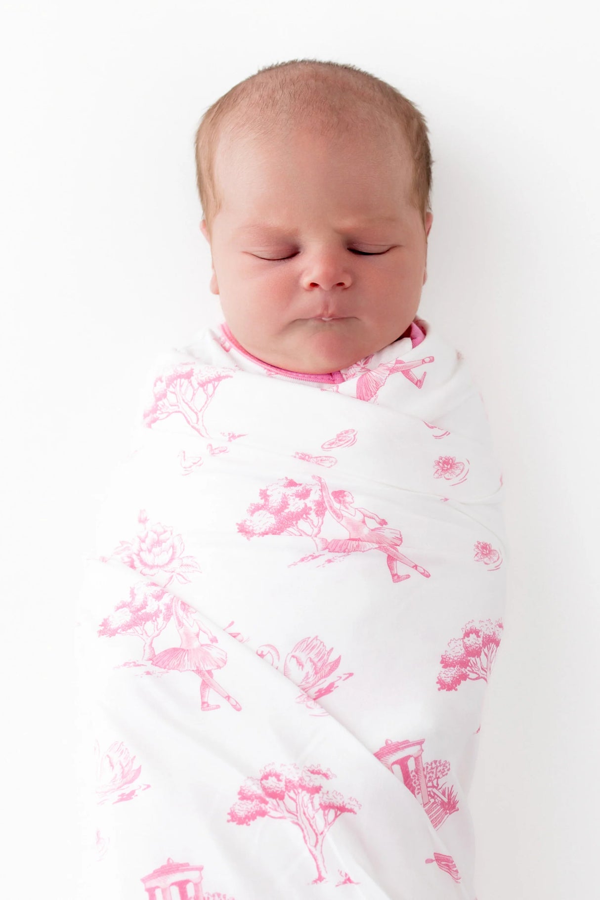 Kyte Bamboo Swaddle Blanket | Toile Ballet