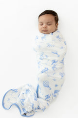 Kyte Bamboo Swaddle Blanket | Toile Safari