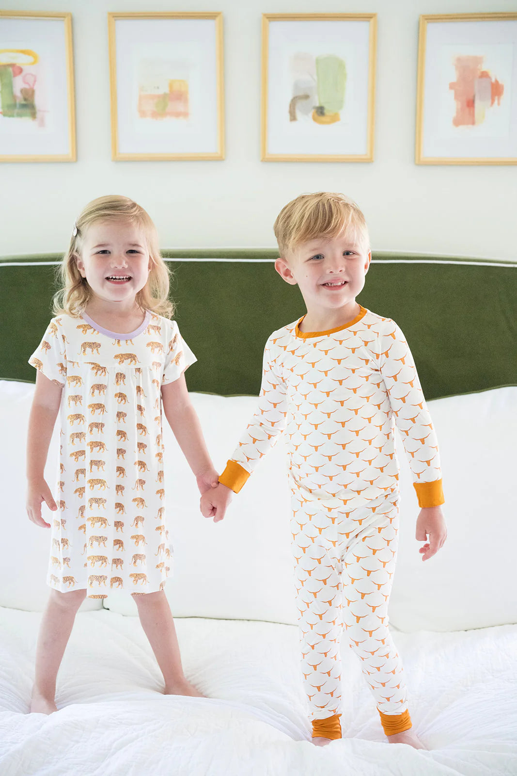 Uptown Baby Tiger Bamboo Dress
