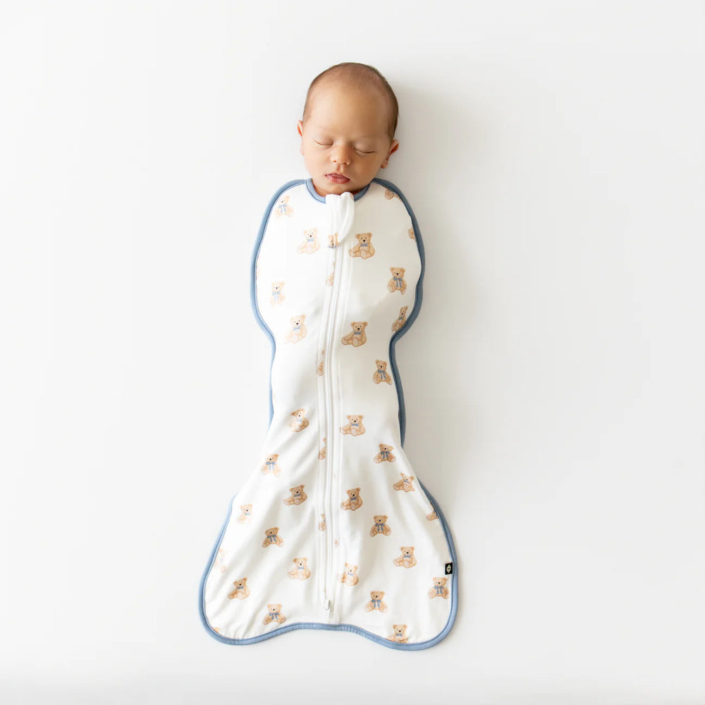 Kyte Baby Bamboo Swaddle Bag | 0.5 TOG Teddy Bear