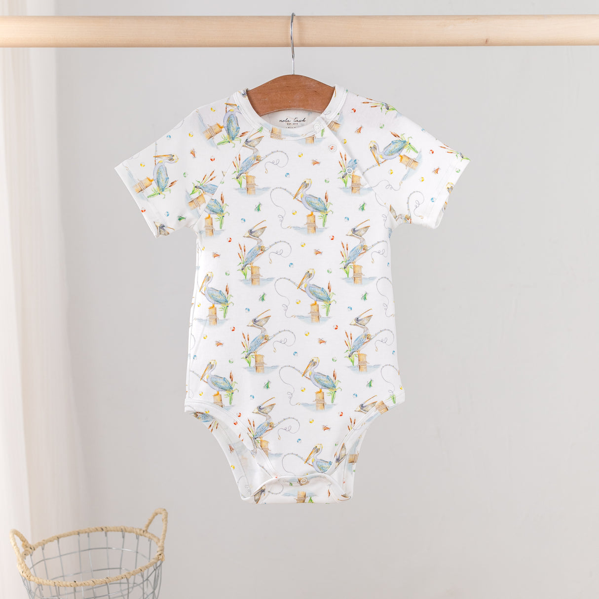 Nola Tawk Pelican Bay Organic Cotton Onesie