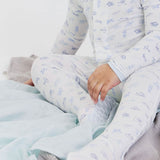 Magnetic Me Airplanes Pointelle Magnetic Footie