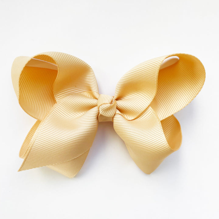 Americana Grosgrain Ribbon Bow Alligator Clip