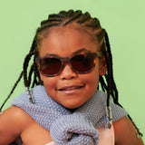 Babiators Polarized Navigator | Classic Tortoise Sunglasses Amber Lens (3-5 years)