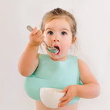 Babynetic Magnetic Silicone Bib | Kiwi Bliss