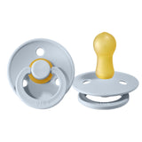 BIBS Natural Rubber Pacifier 2 PK (Size 1) -0-6 mo