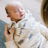 Saranoni Bamboo Rayon Muslin Swaddle | The Savannah