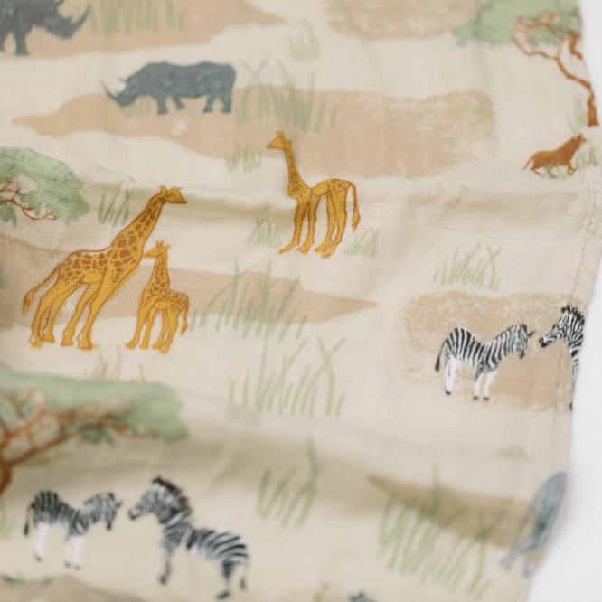 Saranoni Bamboo Rayon Muslin Swaddle | The Savannah