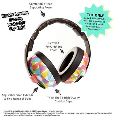 Banz Hear No Blare Baby Earmuffs (Ages 0-2 years)