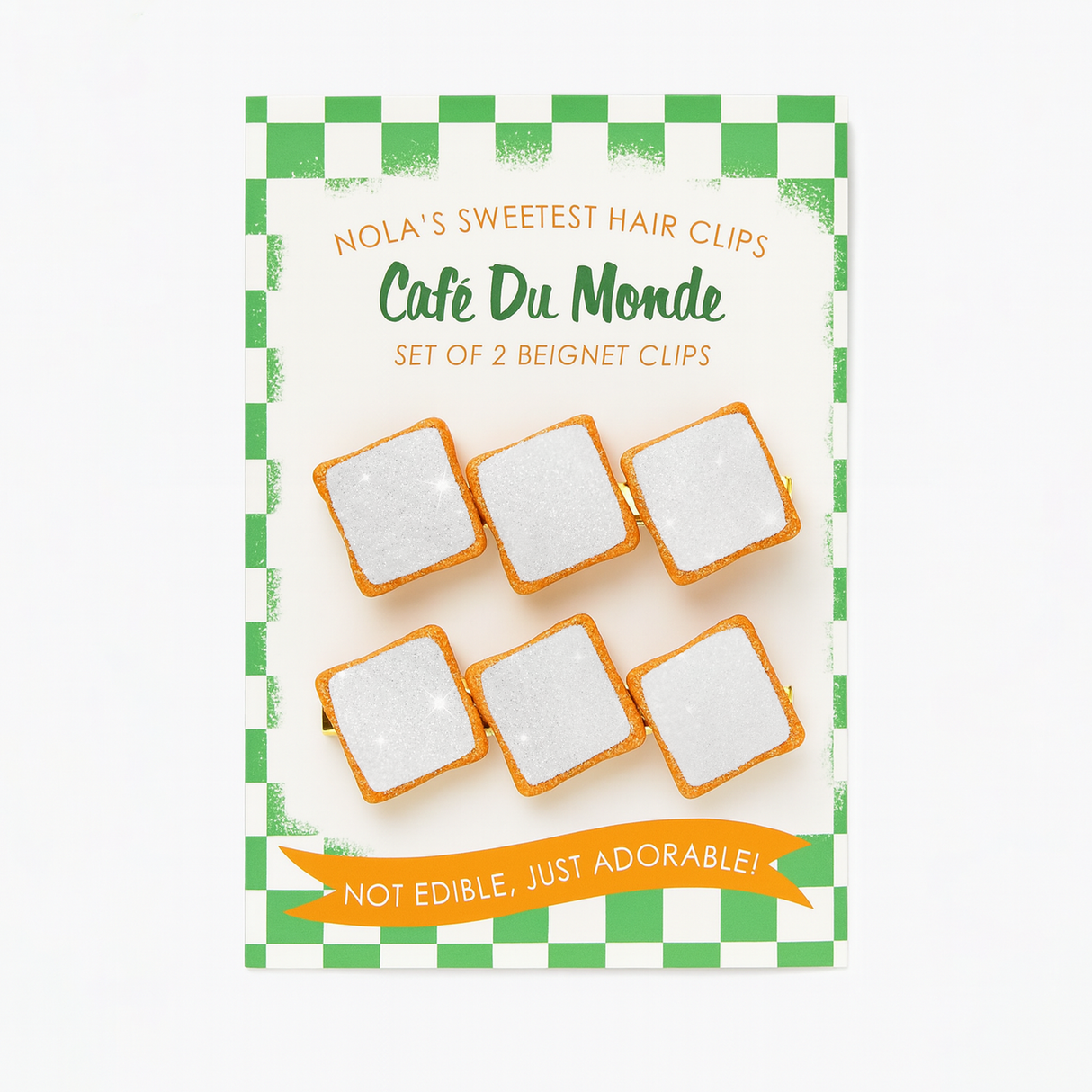 Beignet Hair Clips | Set of 2