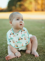 Goosies Barks & Birdies Bamboo Bib 2 Pack Set