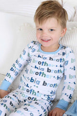 Caden Lane Big Brother Bamboo Two-Piece Pajama Set