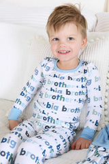 Caden Lane Big Brother Bamboo Two-Piece Pajama Set