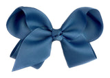 Americana Grosgrain Ribbon Bow Alligator Clip