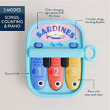 Bitzy Tunes™ Light-Up Interactive Piano Toy | Sardines