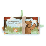 Jellycat Bartholomew Bear Loves You Sensory Soft Book