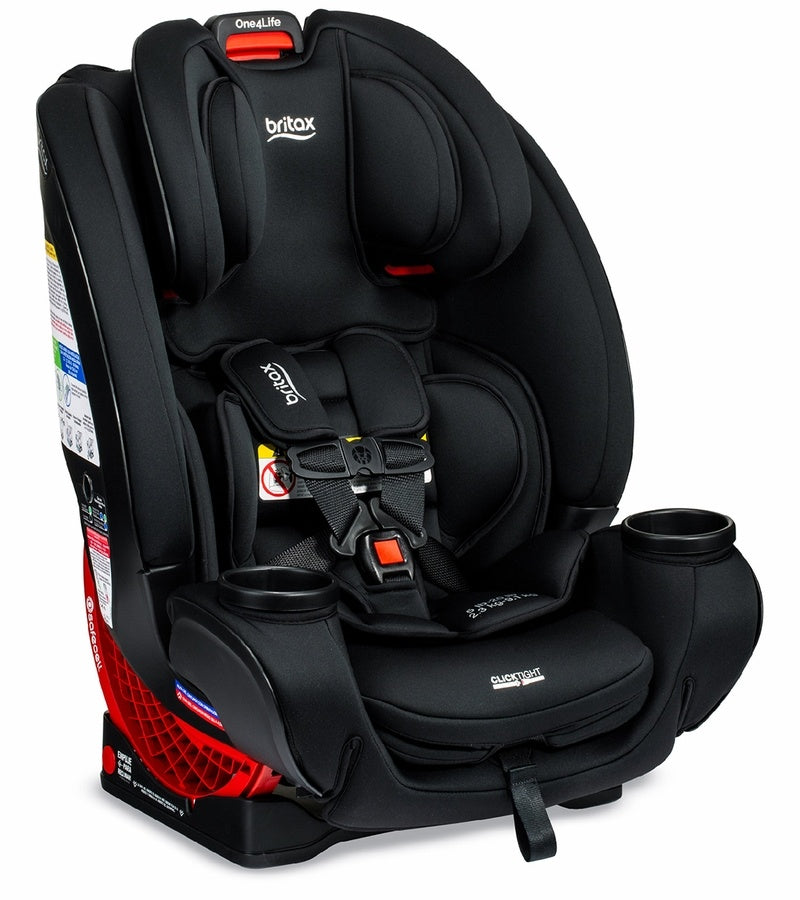 britax red car seat Britax One4Life ClickTight All-in-One Car Seat Raven Black