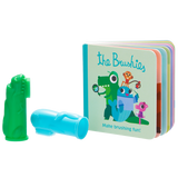 2-Pack of Brushies with Chomps the Dino & Willa the Whale Mini Book