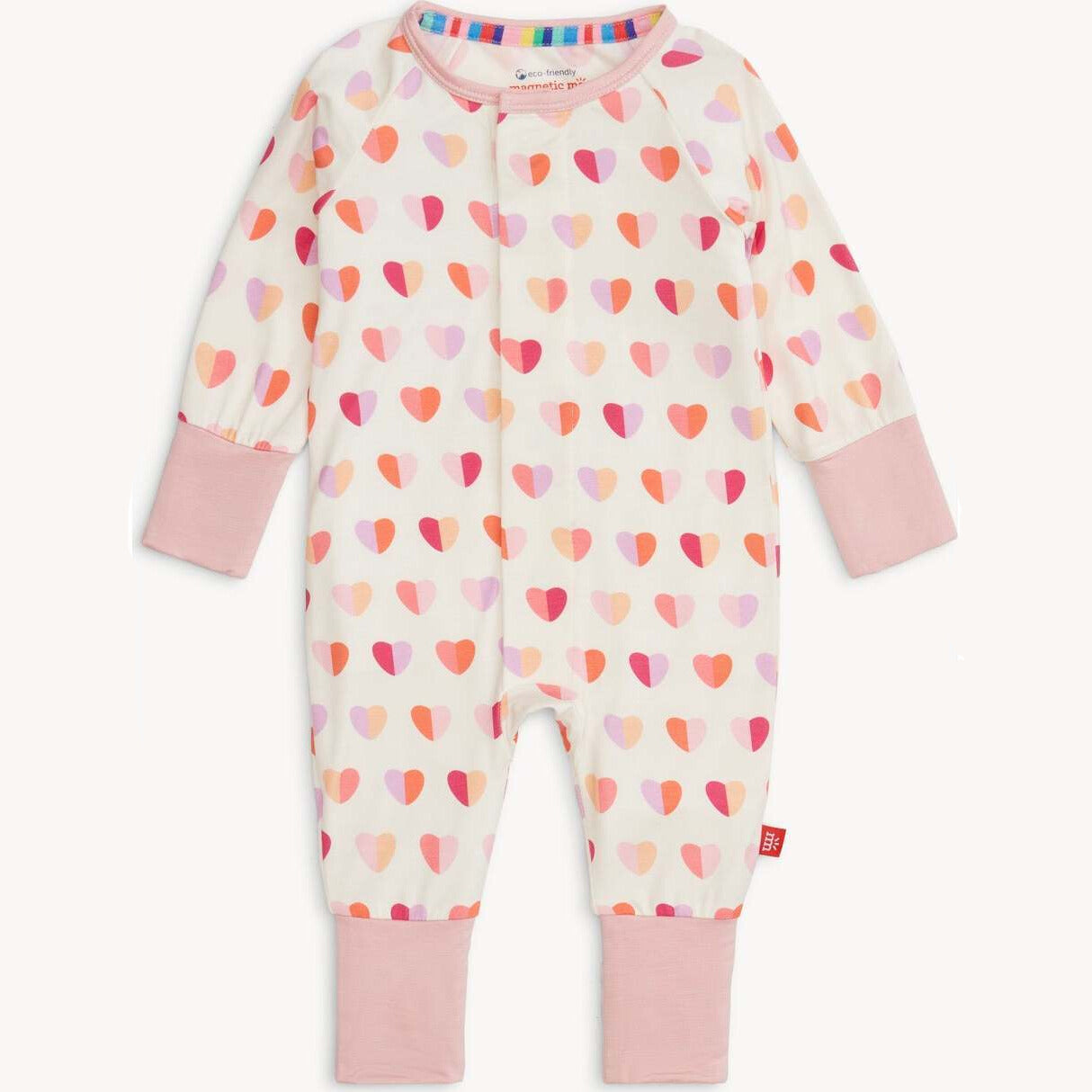Magnetic Me Pink XOXO Modal Convertible Coverall