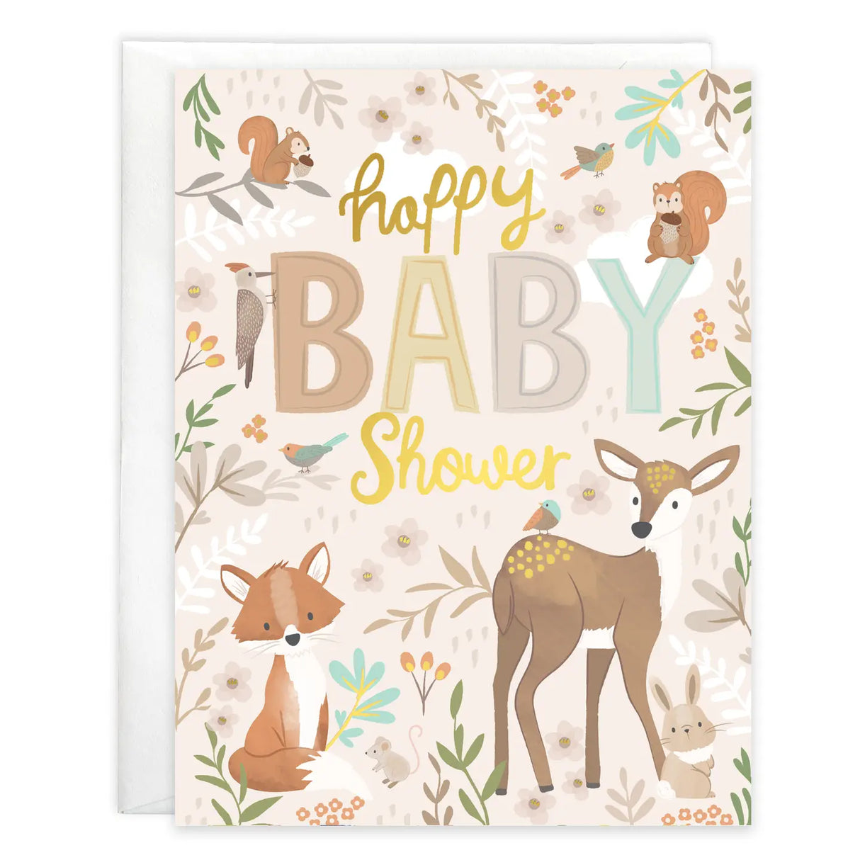 Gina B Designs Baby Greeting Card | Forest Animals