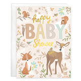 Gina B Designs Baby Greeting Card | Forest Animals