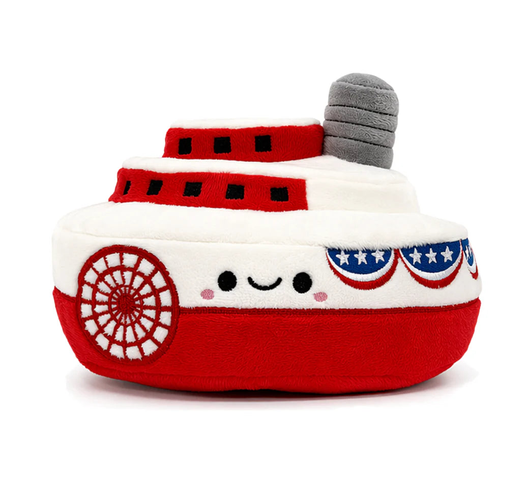Nola Tawk Captain Nat Steamboat SquishySnuggle Plushie